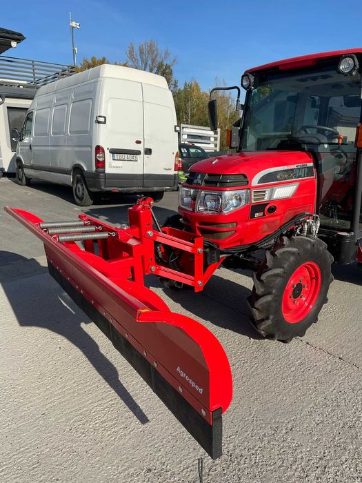 Pług do śniegu z płytą montażową do mini ciągnika  agrosped kubota, Iseki, Yanmar i Mitsubishi promocja