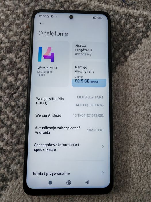 Smartfon POCO X3 Pro 8/256