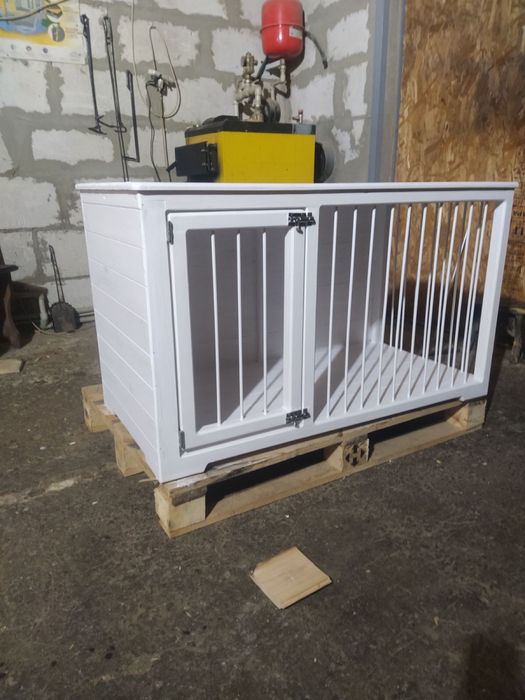 Будки та вольєри для собак (Великий вибір, індивідуальні замовлення)