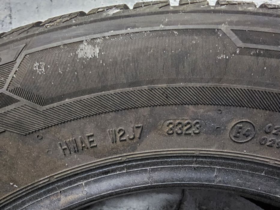 Idealne!  23rok!  195/65 r15 Barum Polaris 5.   8,5mm.