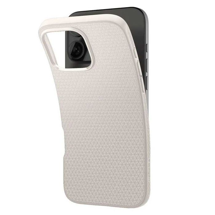 Чехол Spigen Liquid Air для iPhone 16 Pro Max Natural Titanium
