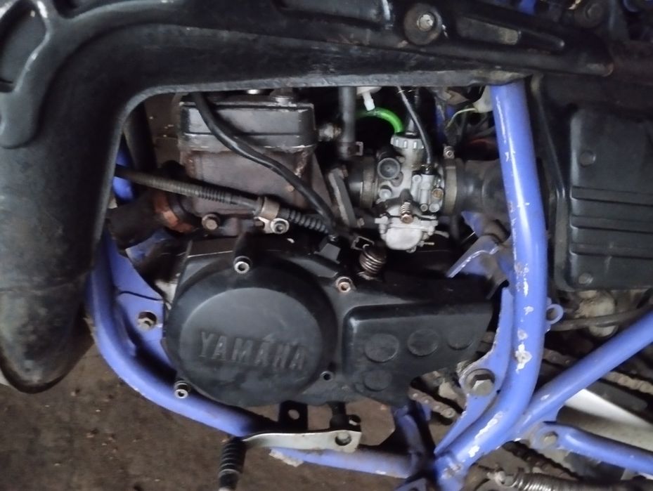 Ямаха кросова 80 кубів+мотор.На ходу.
