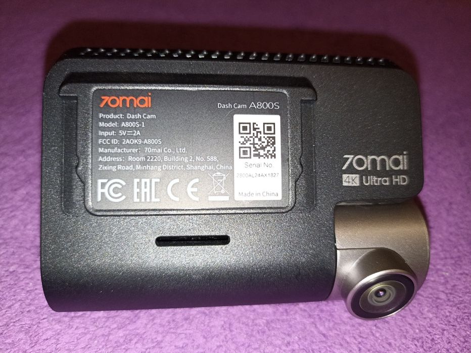 Відеореєстратор Xiaomi 70mai A800s+1