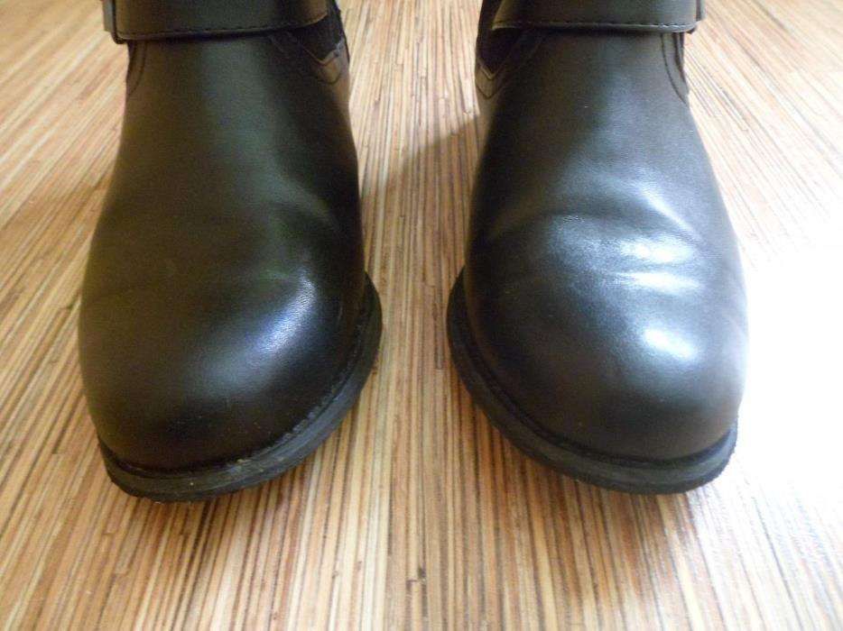 Botas Pretas Pele, 37