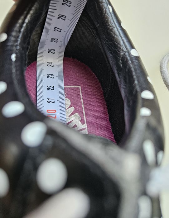 Trampki skóra naturalna Vans model "Off the wall", rozm 39