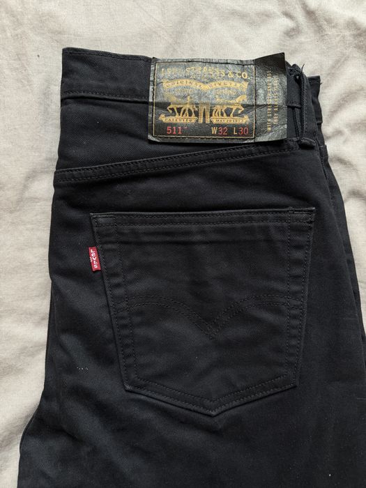 Джинси Levis 511 чорні М. 32/30
