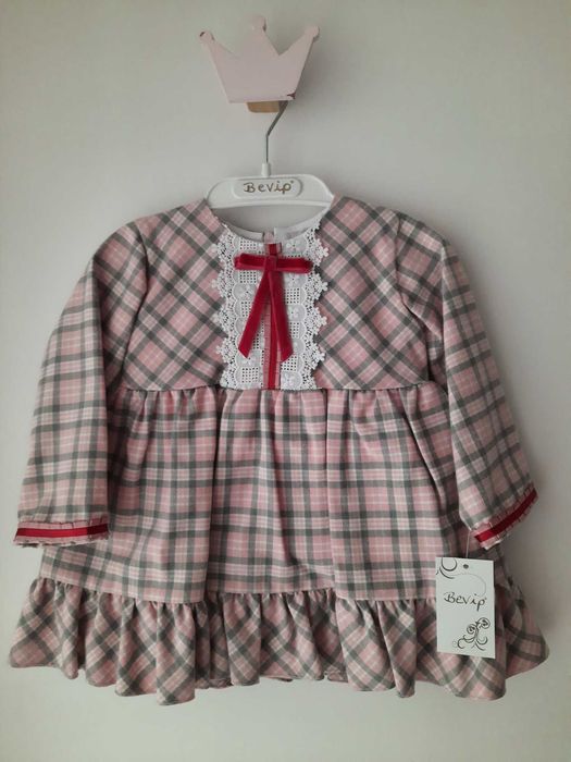Pink Dress for 12 Months