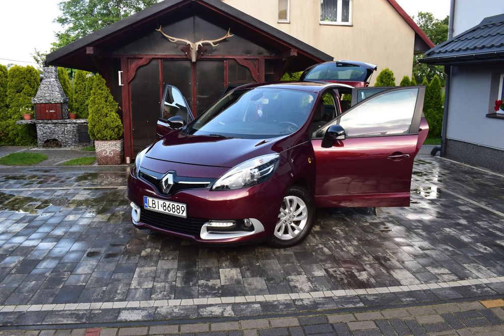 Renault Scenic #Renault Scenic XII 2014r. 1.5 dci LIMITED prywatnie#