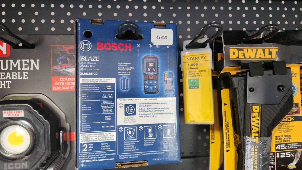 Лазерный дальномер рулетка 50 м Bosch GLM165-22 (GLM42)