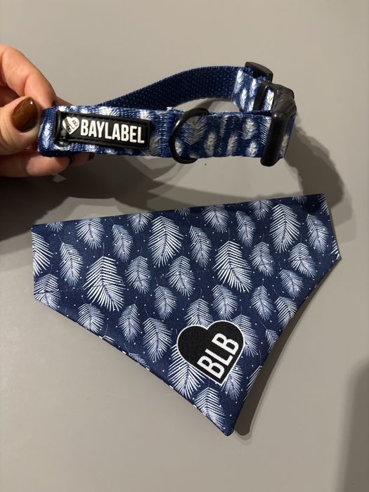 Obroża dla psa niebieska