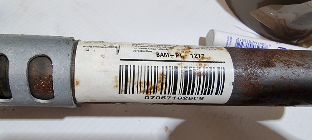 Kurtyny airbag pasażera kurtyna prawa lewa bmw e60 oryginał m5