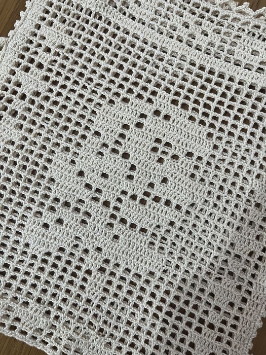 Crochet cotton handbag miu miu inspired