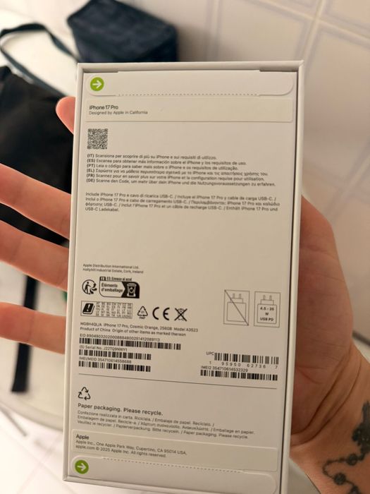 iPhone 17 pro 256gb - lacrado