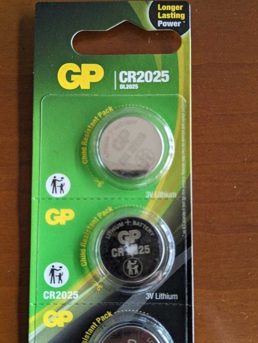 Pilhas  CR2025 - SELADAS