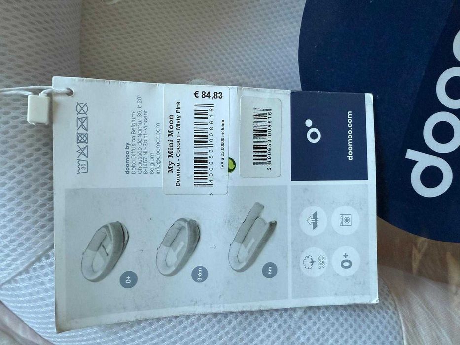 Ninho para Bebe 0+ ate 6 M  (Rosa)