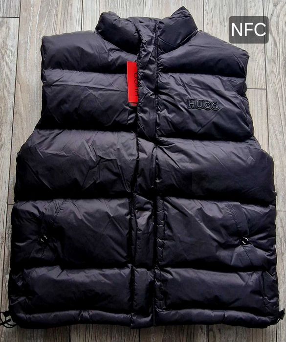 Kamizelka męska Hugo czarna NFC