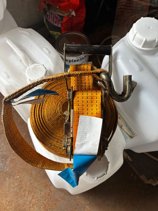 Стяжные ремни для крепления грузов 12м