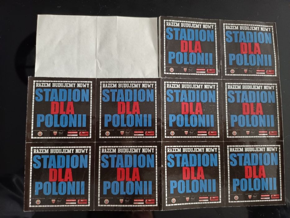 Vlepki Stadion dla Polonii Bytom - UNIKAT