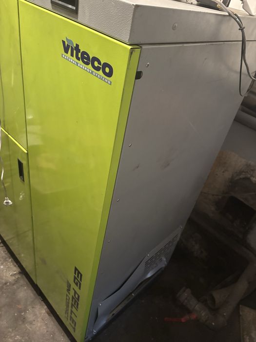 Kocioł na pellet 24kW z zasobnikiem 188L Viteco EG Pellet Mini Compact