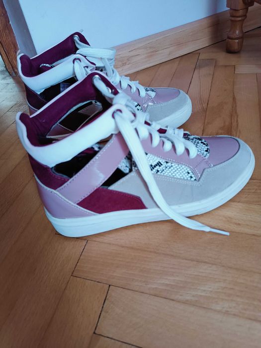 CROPP adidasy, butki na koturnie rozm.36