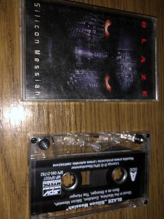 Kaseta - Blaze - Silicon Messiah 2000 metal