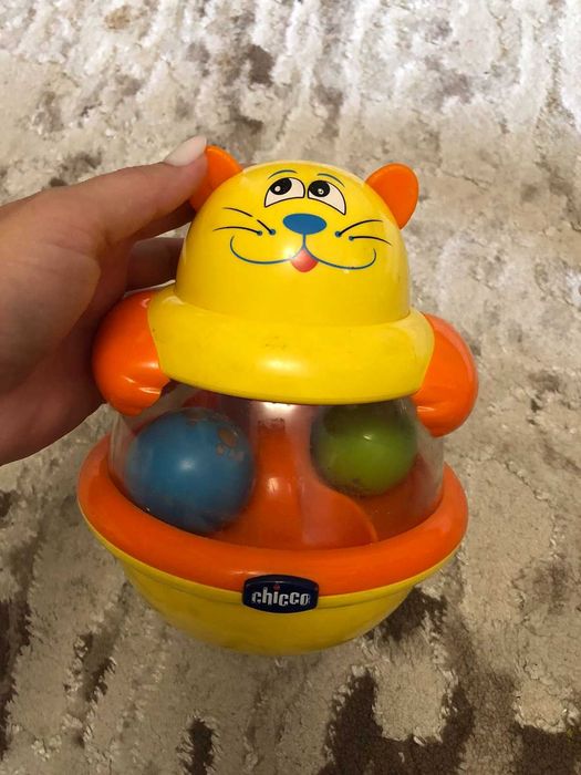 неваляшки, юла Chicco, Tolo