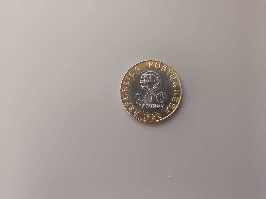 Moeda Comemorativa 200$00 - Garcia de Orta (1992)