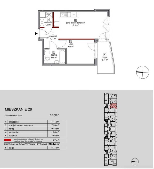 Bez prowizji | Grzegórzki, Bajeczna | 2 pokoje, balkon, garderoba | ENG
