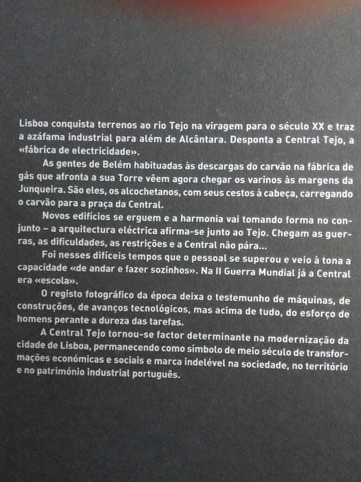 Central Tejo — uma biografia, volume I