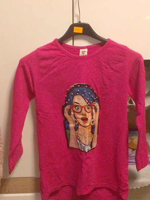 Bluza dziecięca różowa