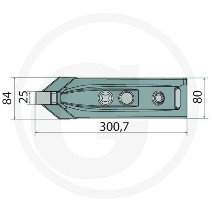 CARBIDE Dziób redlicy 003_11514, 003_11515