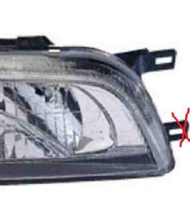 Farol da frente lado Nissan Almera N 15 1998/2000