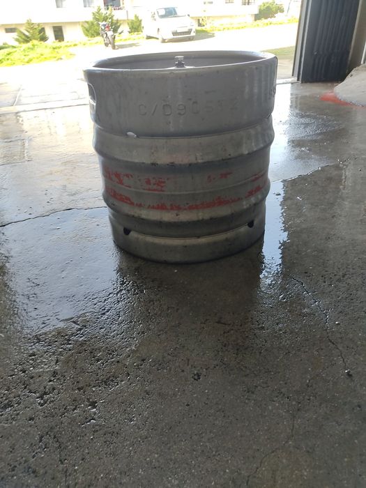 Barril em inox .