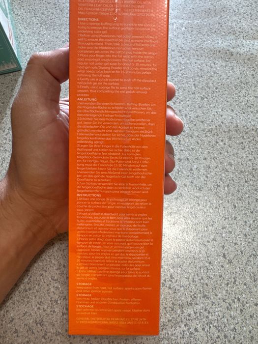 Removedor de Verniz Gel Modelones Remove Plus 240ml – Novo/Selado
