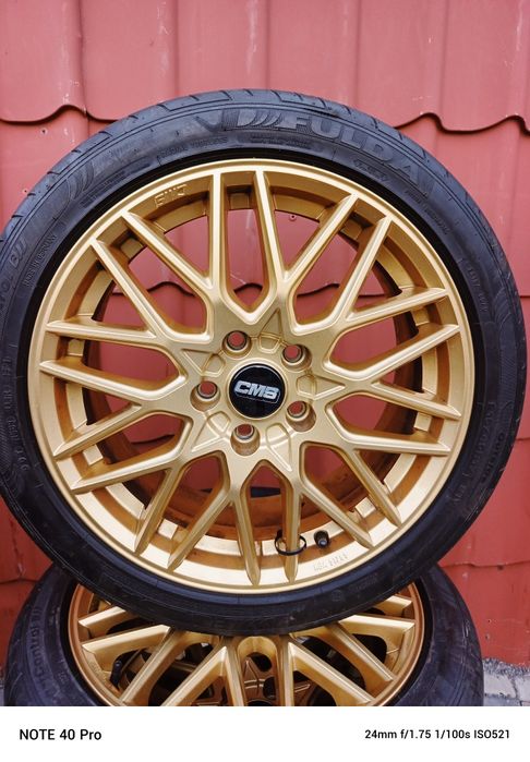 Felgi aluminiowe z oponami 17 5x112 VW Skoda Audi