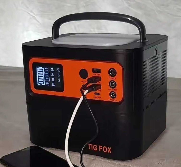 Нова портативна зарядна станція Tig Fox T500 на 540Wh
