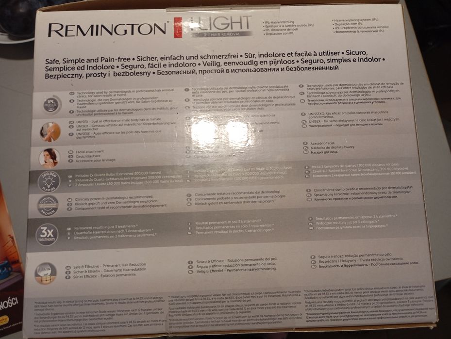 Remington depilator laserowy
