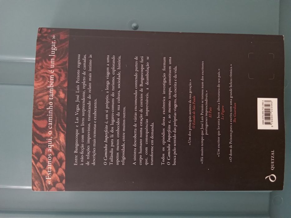 Caminho imperfeito de José Luís Peixoto