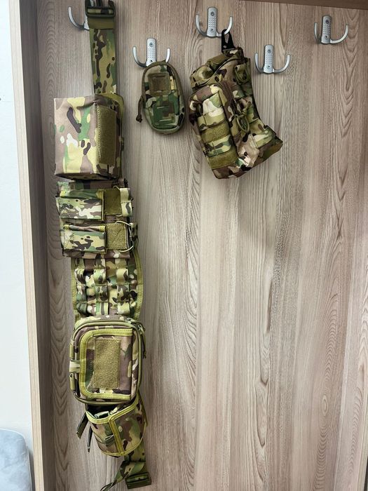 РПС, ремінь тактичний з підсумками мультикам