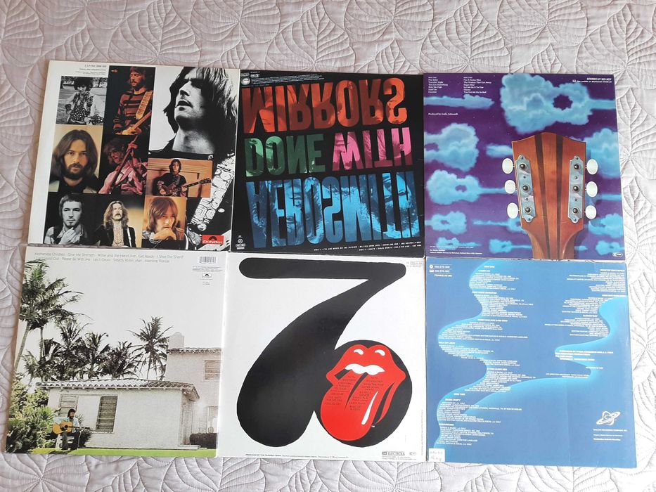 Eric Clapton – Aerosmith – Rolling Stones – J.J. Cale - Vinil LP