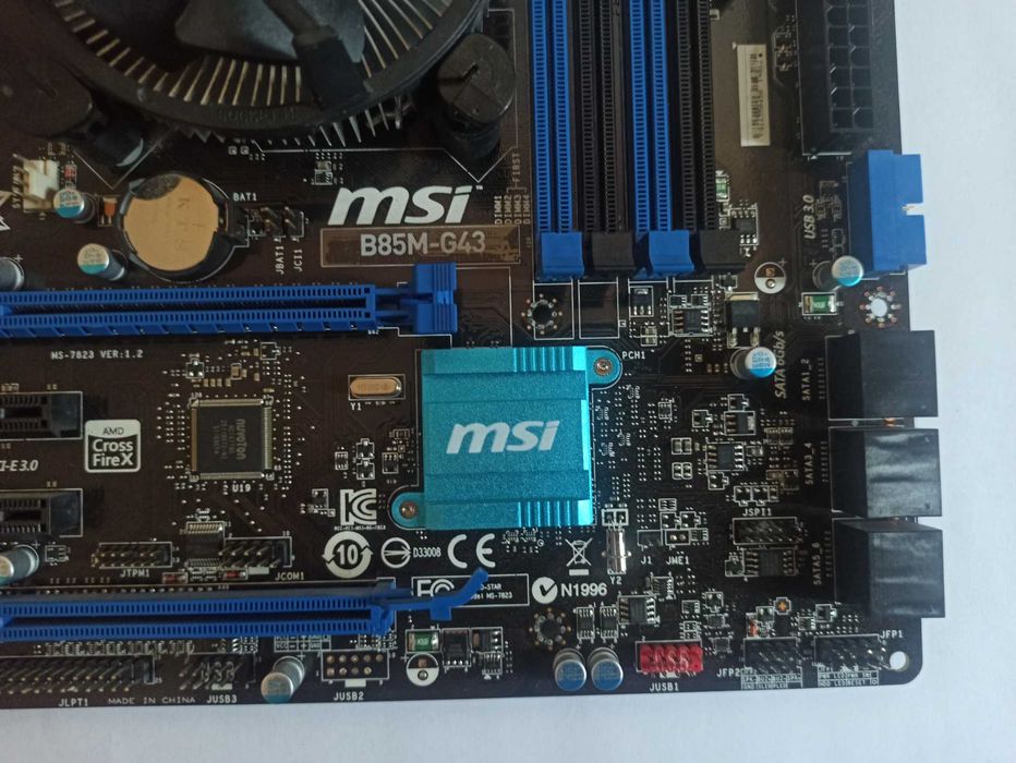 Płyta główna MSI B85M-G43 + procesor Intel Pentium G3258 3.20
