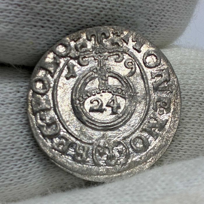 półtorak Bydgoszcz Zygmunt III Waza 1619 - piękny i połyskowy
