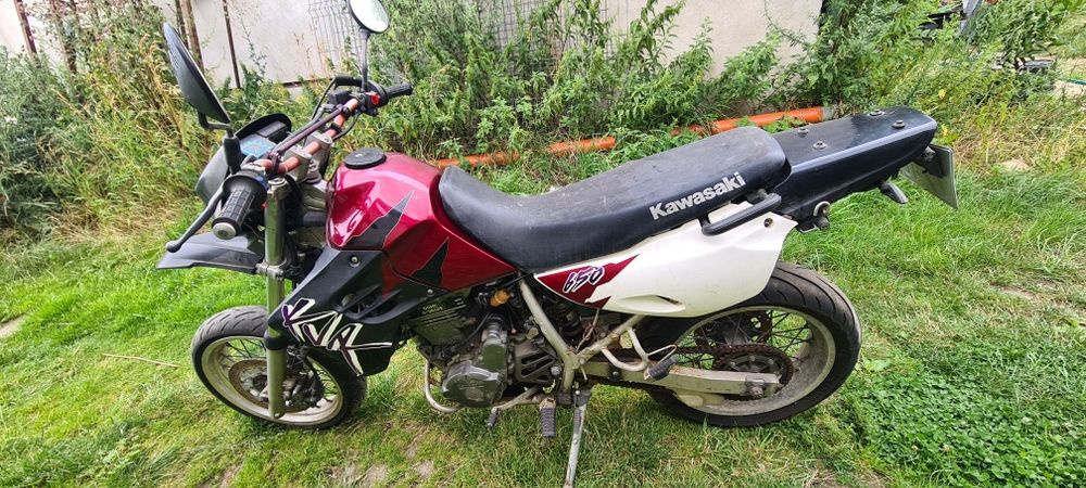 Kawasaki Klr 650 części koło silnik  zawieszenie.
