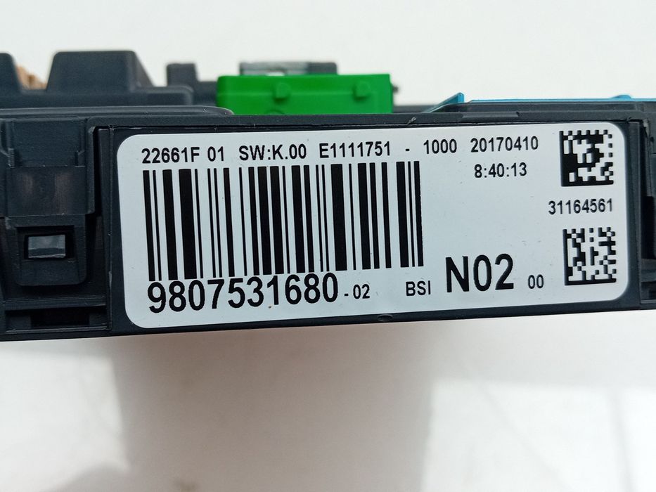 Caixa fusíveis / SAM / BSI CITROËN C4 Cactus