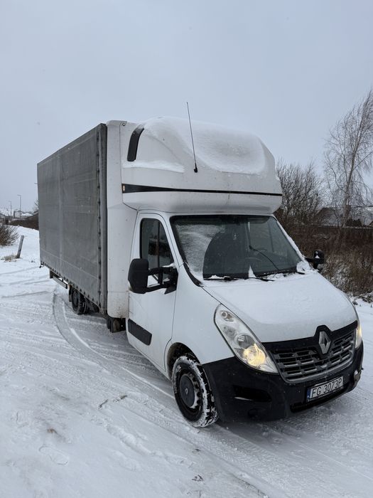 Zabudowa 12ep plandeka 4,85 x 2,45 master iveco sprinter 10 palet 12
