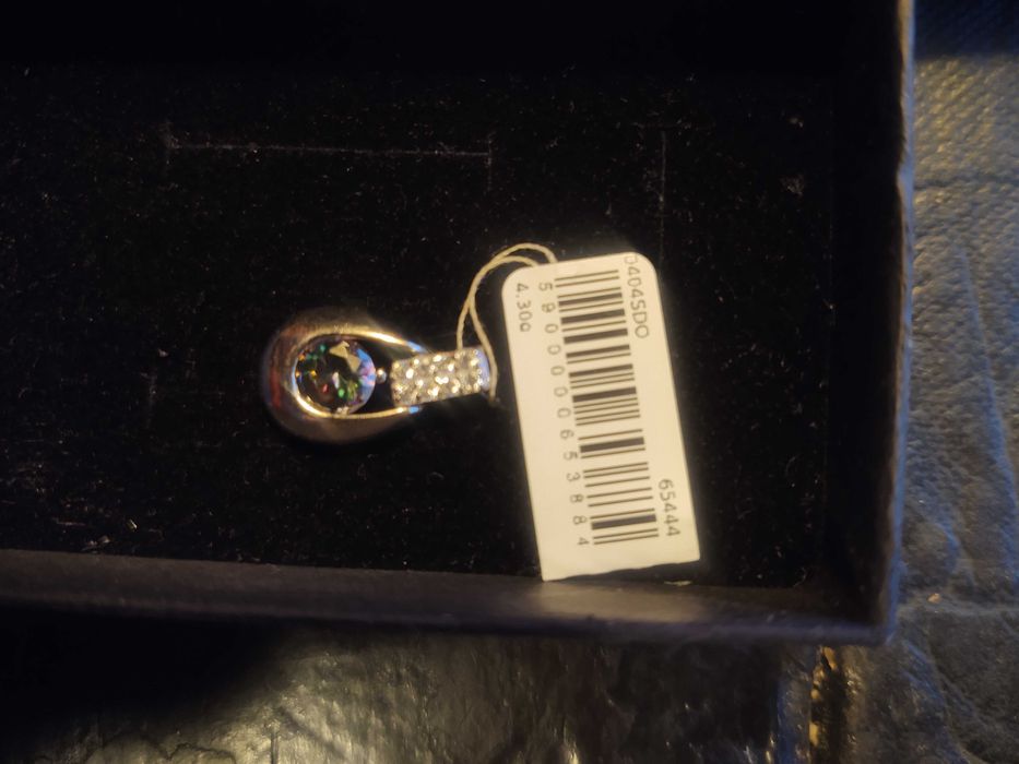 Zawieszka topaz srebro 925