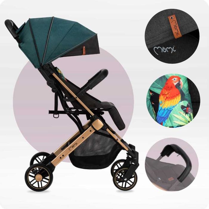 Nowy Wózek Dziecięcy Spacerowy Spacerówka Dla Dzieci Lekki Walizka