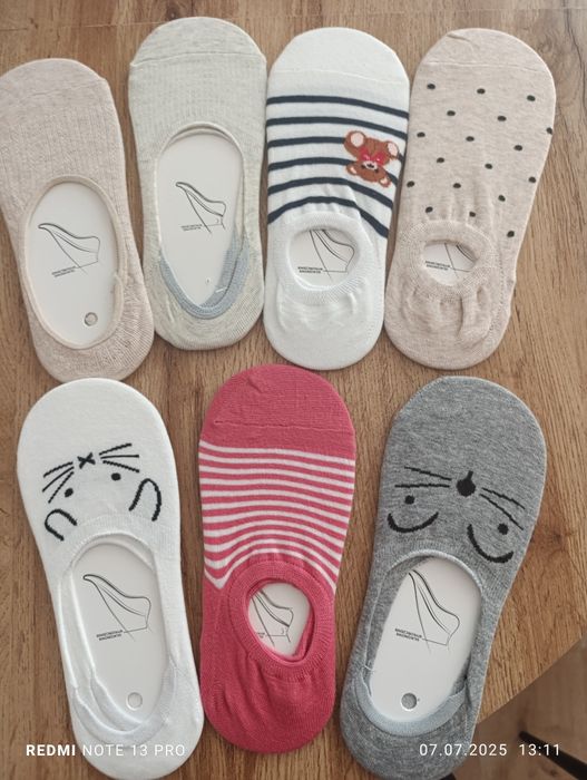 Zestaw. Skarpety, stopki, 7 par Moraj 35-41