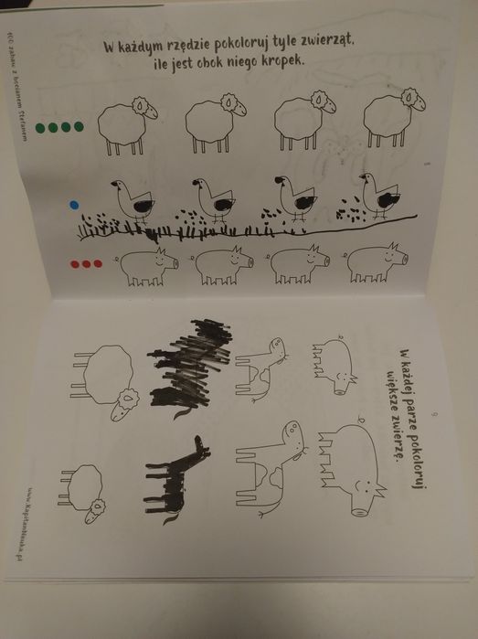 100 zabaw z bocianem Stefanem - książka i tablice suchościeralne