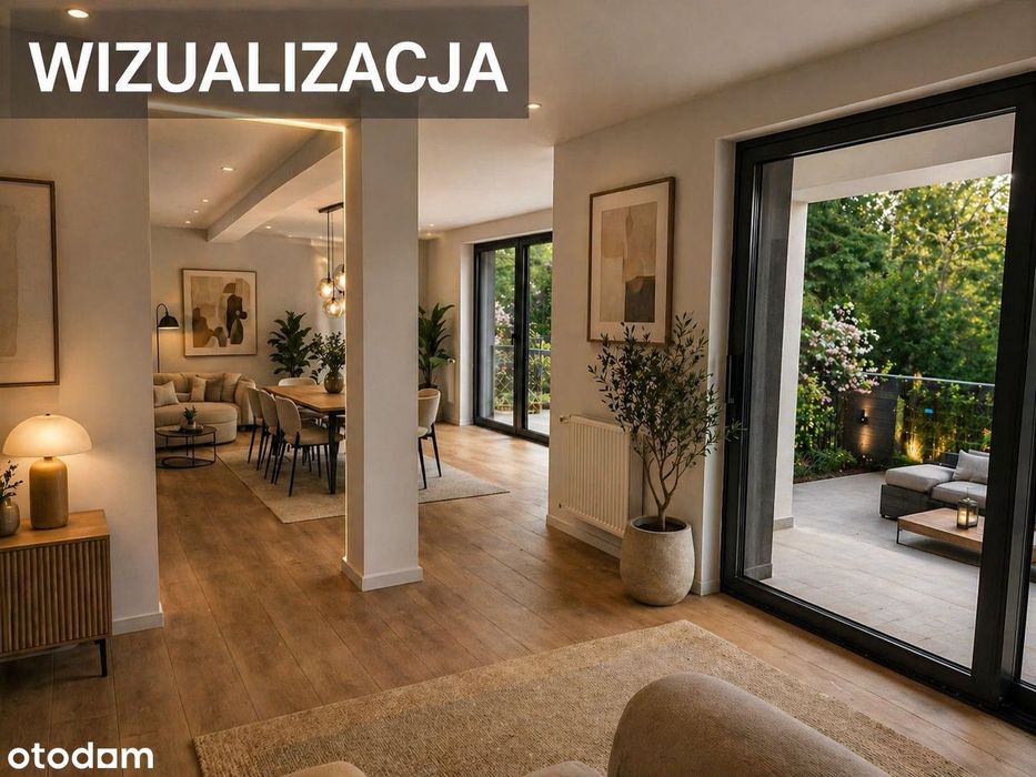 Segment Premium  282 m  z  tarasem  i ogrodem